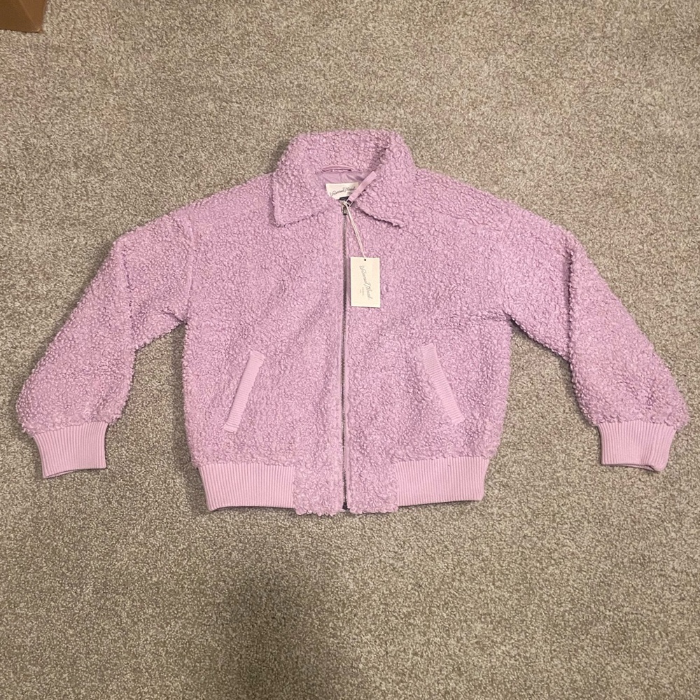 • universal thread teddy zip up •